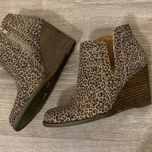 Lucky Brand Wedge Booties